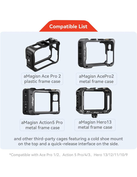 Kit de Agarre Xplorer para Cámaras Insta360 y GoPro Kit de Agarre Xplorer para Cámaras Insta360 y GoPro
