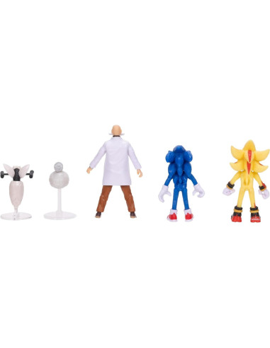 Figuras de Acción Sonic 3 Jakks Pacific - Paquete Coleccionista