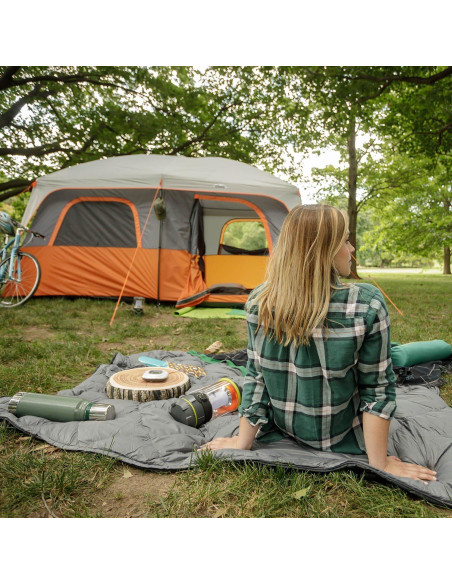 Carpa de Camping CORE para 10 Personas con Base y Kit Carpa de Camping CORE para 10 Personas con Base y Kit