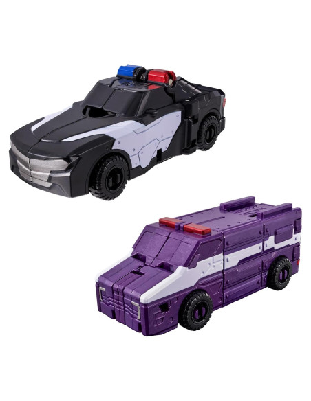 Set de Policía DX Boom Boom Bandai - 2 Autos Interconectados Set de Policía DX Boom Boom Bandai - 2 Autos Interconectados