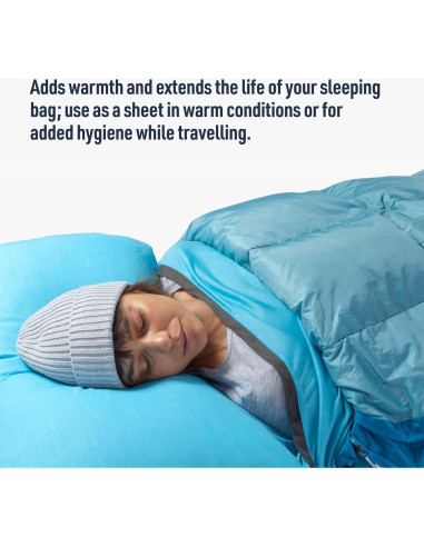 Sistema de Sueño Sea to Summit: Almohada Aeros y Forro Breeze