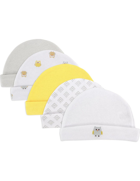Gorros de Algodón Unisex para Bebés Luvable Friends 0-6 Meses Gorros de Algodón Unisex para Bebés Luvable Friends 0-6 Meses