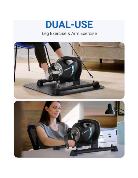 Ejercitador de Pedales MERACH Mini Magnético 3 en 1 con App Ejercitador de Pedales MERACH Mini Magnético 3 en 1 con App