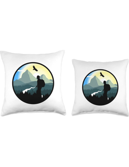 Almohada decorativa 16x16 cm Amor por las Montañas Almohada decorativa 16x16 cm Amor por las Montañas