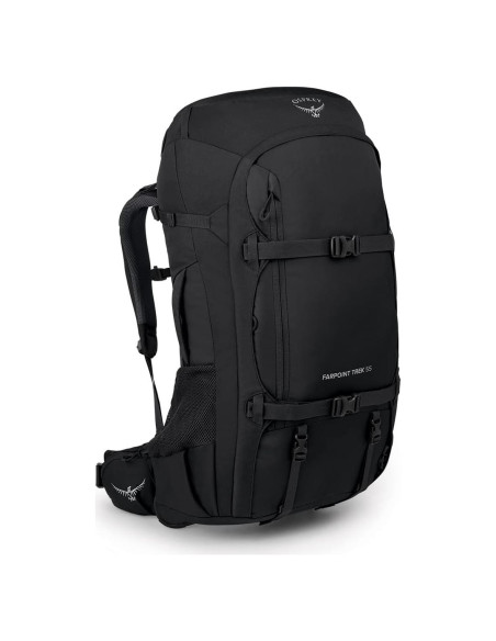 Mochila de Viaje Osprey Farpoint Trek 55L Hombre Negro Mochila de Viaje Osprey Farpoint Trek 55L Hombre Negro