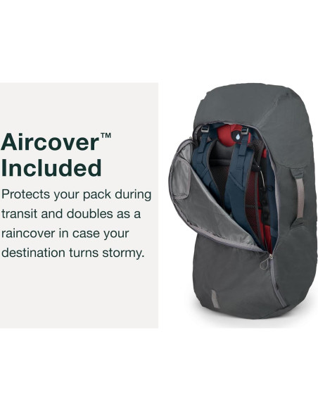 Mochila de Viaje Osprey Farpoint Trek 55L Hombre Negro Mochila de Viaje Osprey Farpoint Trek 55L Hombre Negro