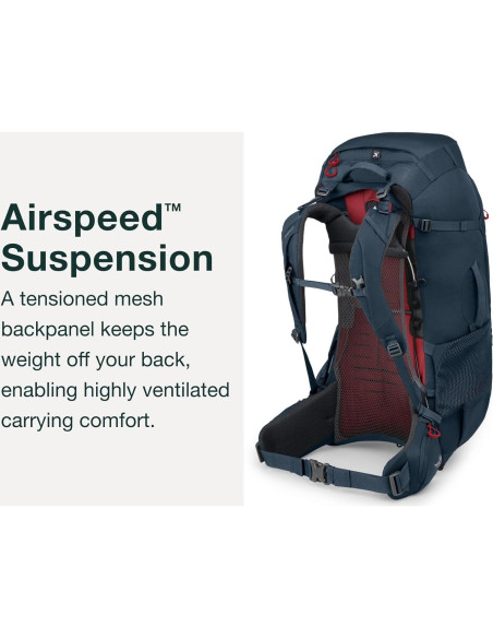 Mochila de Viaje Osprey Farpoint Trek 55L Hombre Negro Mochila de Viaje Osprey Farpoint Trek 55L Hombre Negro