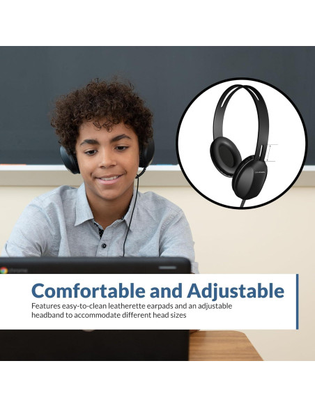 Auriculares Cyber Acoustics ACM-4004 3.5mm Paquete de 20 Auriculares Cyber Acoustics ACM-4004 3.5mm Paquete de 20