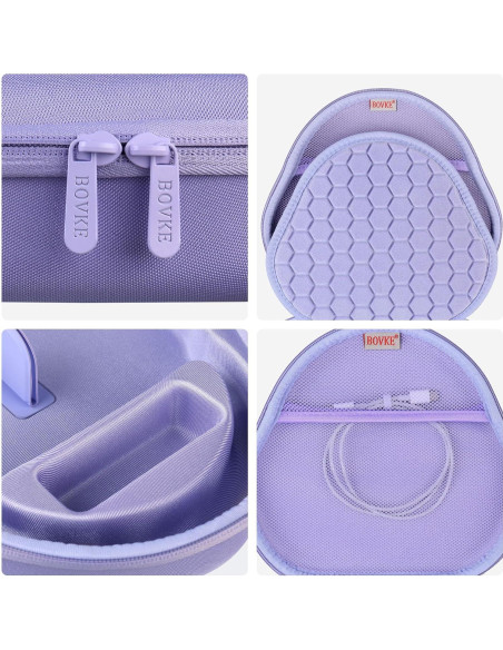 Funda Dura BOVKE para Auriculares Apple AirPods Max - Púrpura Funda Dura BOVKE para Auriculares Apple AirPods Max - Púrpura