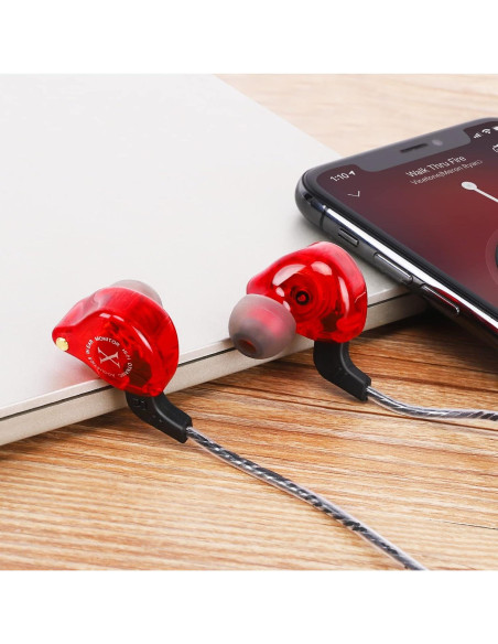 Auriculares In-Ear UrbanX ix2 Pro con Micrófono y Cable 1.2m Auriculares In-Ear UrbanX ix2 Pro con Micrófono y Cable 1.2m