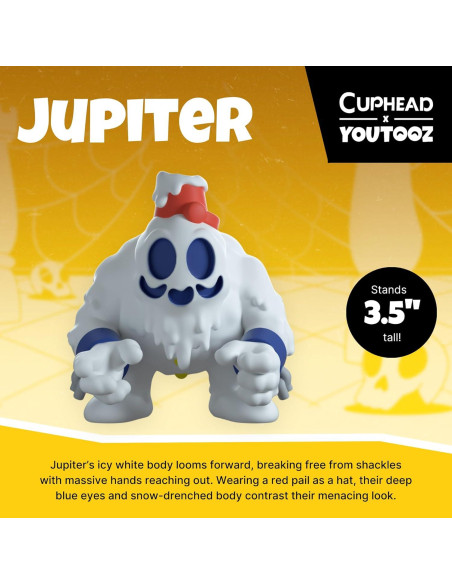 Figura de Vinilo Youtooz Júpiter Cuphead 8.89 cm Coleccionable Figura de Vinilo Youtooz Júpiter Cuphead 8.89 cm Coleccionable