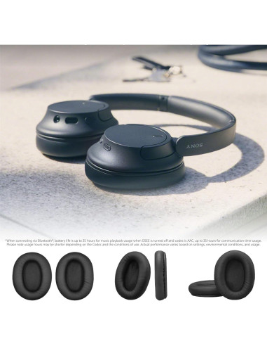 Almohadillas de Repuesto Sony WH-CH710N WH-CH720N - Negro