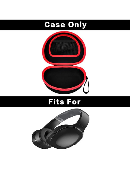 Funda Dura para Auriculares Skullcandy y Beats - Negra Funda Dura para Auriculares Skullcandy y Beats - Negra