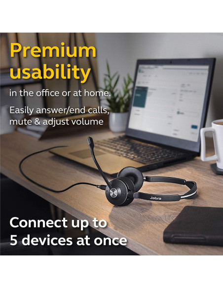Auricular Inalámbrico Jabra Engage 75 Estéreo con Micrófono Auricular Inalámbrico Jabra Engage 75 Estéreo con Micrófono