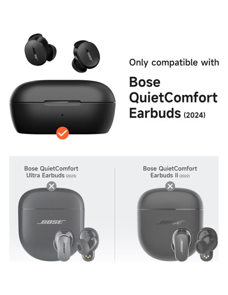 Funda Magnética SURITCH para Auriculares Bose QuietComfort 2024 Funda Magnética SURITCH para Auriculares Bose QuietComfort 2024
