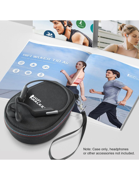 Funda Dura para Auriculares HIFI WALKER T10 Air - Negro Funda Dura para Auriculares HIFI WALKER T10 Air - Negro