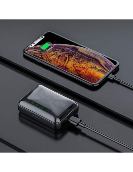 Auriculares Inalámbricos DLW T10 Bluetooth 5.0 Mini IPX7 Auriculares Inalámbricos DLW T10 Bluetooth 5.0 Mini IPX7