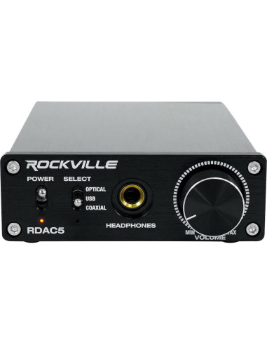 Auriculares de Monitoreo Mackie MC-250 + DAC Rockville RDAC5B