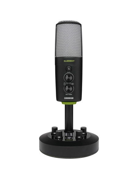 Paquete Micrófono USB Mackie Chromium + Auriculares Samson SR350 Paquete Micrófono USB Mackie Chromium + Auriculares Samson SR350