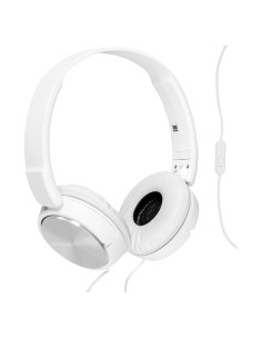 Auriculares Diadema Sony MDR-ZX310AP con Micrófono - Blanco