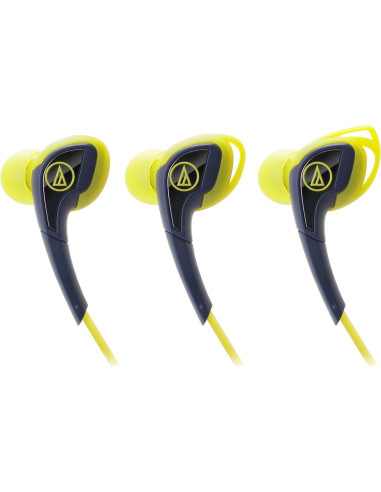 Auriculares In-Ear Audio-Technica ATH-SPORT2YP Amarillo/Rosa