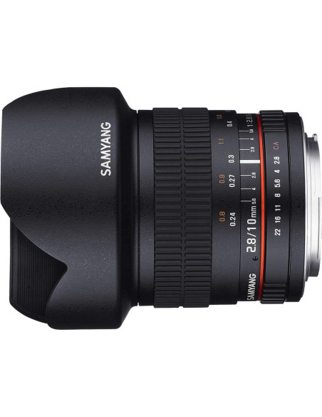 Lente Gran Angular Samyang 10mm F2.8 Micro Cuatro Tercios Lente Gran Angular Samyang 10mm F2.8 Micro Cuatro Tercios