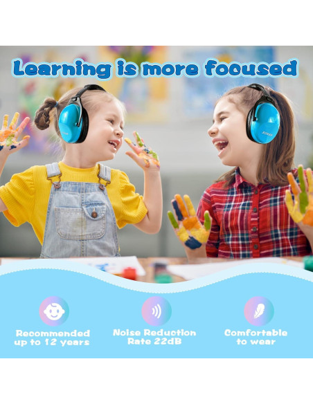Auriculares ZOHAN 030 Canceladores de Ruido para Niños 22dB Auriculares ZOHAN 030 Canceladores de Ruido para Niños 22dB