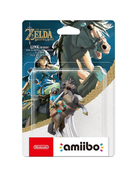 Amiibo Link Rider Nintendo - Leyenda de Zelda Aliento Salvaje Amiibo Link Rider Nintendo - Leyenda de Zelda Aliento Salvaje