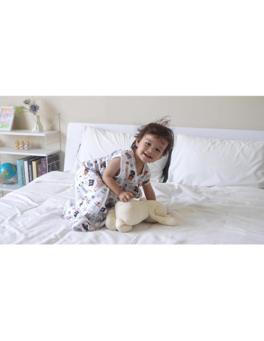 Saco de Sueño TADO MUSLIN 1-2 T Algodón Orgánico 0.5 TOG