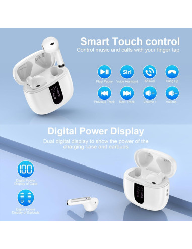Auriculares Inalámbricos Samsung S49 Bluetooth 5.3 IPX7 60H