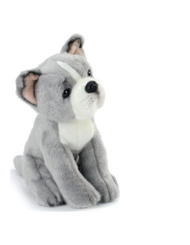 Figura de Peluche Perro Pittie Mix Rescatado DEMDACO 25 cm