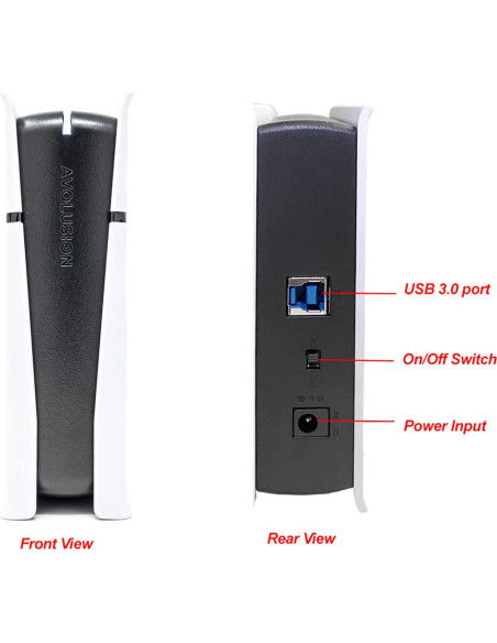 Disco Duro Externo Avolusion PRO-5U 12TB USB 3.0 Blanco Disco Duro Externo Avolusion PRO-5U 12TB USB 3.0 Blanco