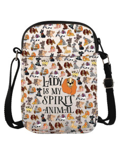 Bolso Cruzado Lady Tramp para Mujeres - Animal Espiritual