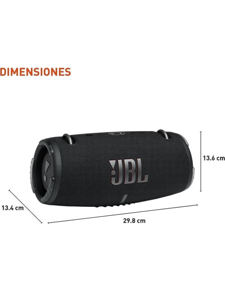 Altavoz Bluetooth JBL Xtreme 3 - Sonido Potente, IP67, 15h Altavoz Bluetooth JBL Xtreme 3 - Sonido Potente, IP67, 15h