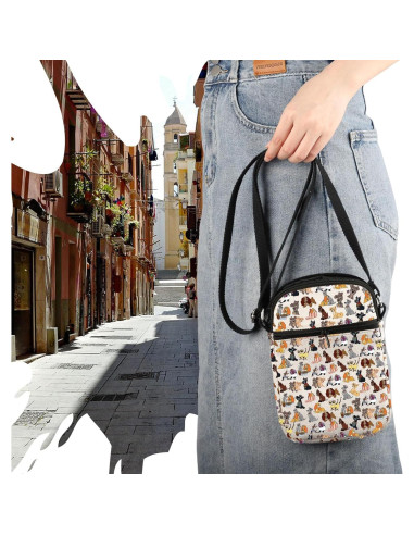 Bolso Cruzado Lady Tramp para Mujeres - Animal Espiritual