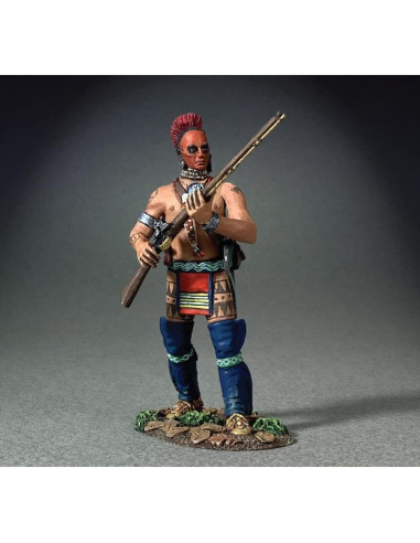Soldado de Juguete W. Britain Indio Woodland 6.03 cm