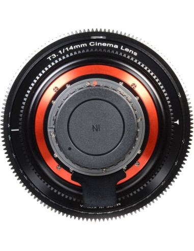 Lente de Cine Rokinon Xeen 14mm T3.1 para Canon EF