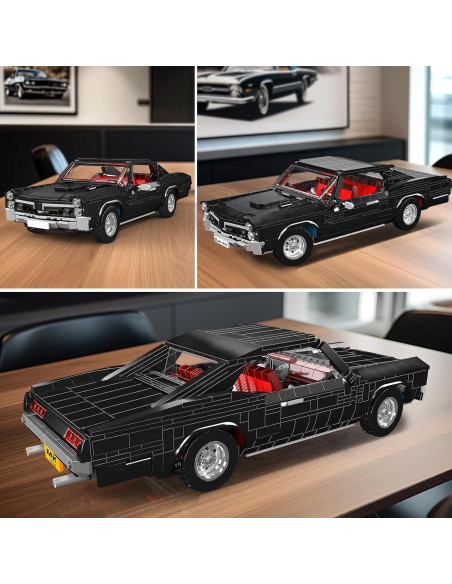 Kit de Construcción de Auto Deportivo Mould King GTO 1967 1563 Piezas Kit de Construcción de Auto Deportivo Mould King GTO 1967 1563 Piezas