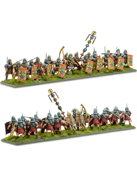 Conjunto de 20 Legionarios Romanos Imperiales Warlord 28mm Conjunto de 20 Legionarios Romanos Imperiales Warlord 28mm