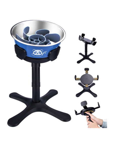 Soporte Ajustable para Cuencos de Perro KMXASP Elevado Antideslizante Soporte Ajustable para Cuencos de Perro KMXASP Elevado Antideslizante