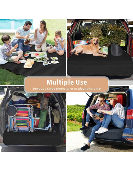 Forro de Carga para Perros F-color Grande Negro 139.7x236.2cm Forro de Carga para Perros F-color Grande Negro 139.7x236.2cm