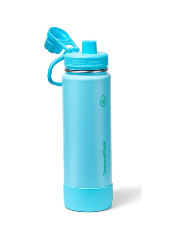 Botella de Agua ThermoFlask 710 ml Acero Inoxidable Azul
