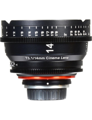 Lente de Cine Rokinon Xeen 14mm T3.1 para Canon EF