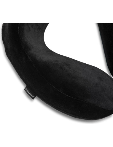 Almohada de Viaje Brookstone CMC MMRY - Espuma Viscoelástica Negra