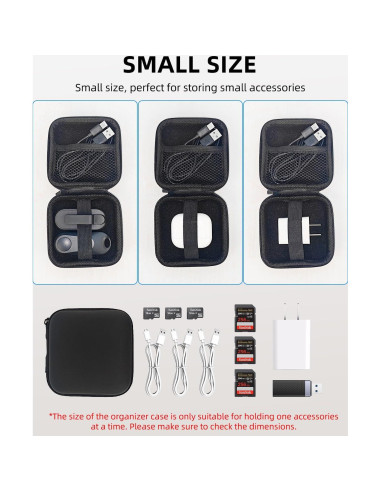 Funda Organizadora de Viaje DATAFY para Page Turner Kindle - Negra