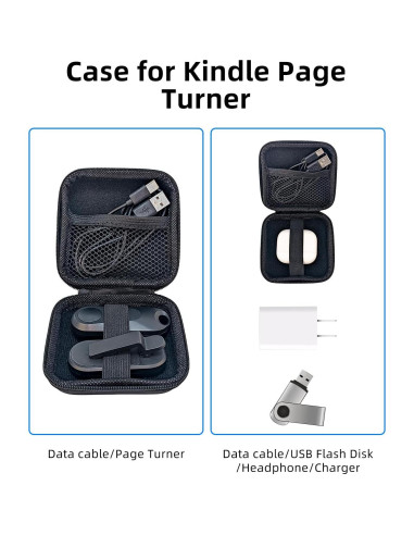 Funda Organizadora de Viaje DATAFY para Page Turner Kindle - Negra