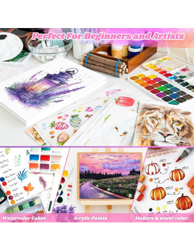 Papel Acuarela Donyang 128 Hojas 8.5x11" 300gsm
