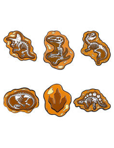 Conjunto de Pines de Solapa ROFARSO Dinosaurios Esmalte 12.5cm