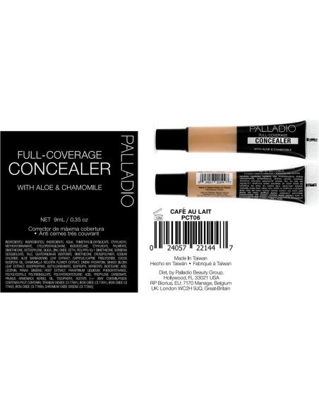 Corrector de Maquillaje Palladio - Cobertura Total 9.92g Corrector de Maquillaje Palladio - Cobertura Total 9.92g