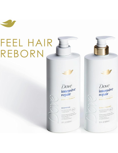 Acondicionador Dove Reparación Intensiva 828 ml para Cabello Dañado